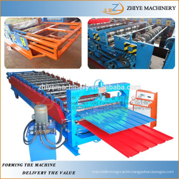 Steel Double Layer Decker Roofing Roll Forming Machine /Double Layer Profile Production Line